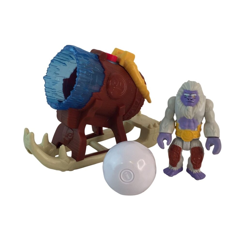 Fisher Price Imaginext Ice‎ Sleigh w/Yeti Figure and Snow Ball